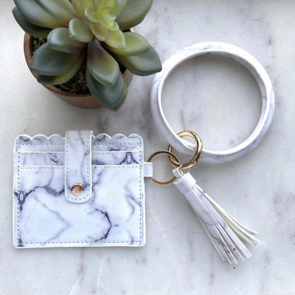 NEVER FORGOTTEN TASSEL KEY RING - Picture 8 of 8